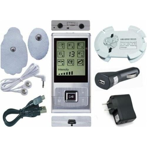 Electronic Pulse Digital Tens Acupuncture Massager Therapy Full Body Machine LCD