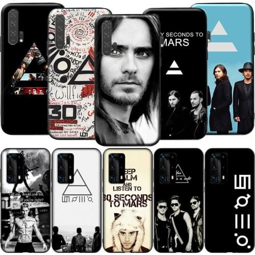 GX5 30STM 30 Second To Mars Silicone Case for Honor 6A 7A 3GB 7C 7X 8 8A 8X 8C 9 10 Lite View 20S 9A 10X Max Pro