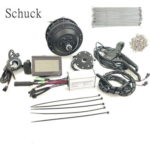 Schuck front without wheel electric bicycle conversion kit 36V250W motor controller with KTLCD3 display ebike kit