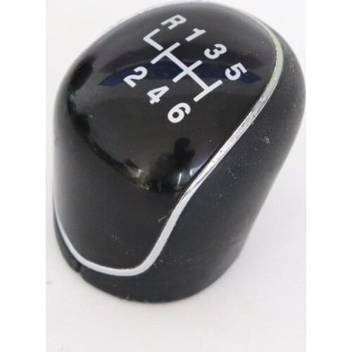Leather 6 Speed Manual Stick Gear Shift Knob Lever Shifter Head Handball For Hyundai IX35 2012 2013 2014 2015 2016