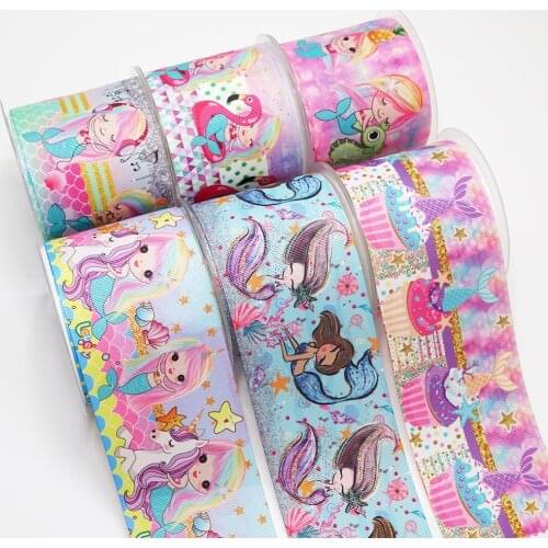 DIY Handmade Materials Cartoon Character Grosgrain /Satin Ribbon 5Yard Per Size 41541