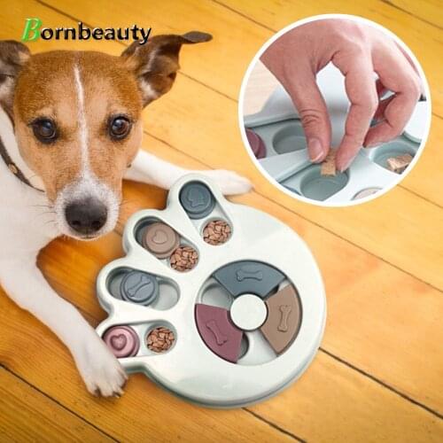 Dog Bowl Pet Training Puzzle Slow Food Bowl Leaking Food Reward Dog Game Bowl for Dog Cat Funny Slow Eat Biting Interactive Toys