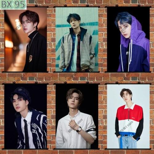 Wang Yibo Canvas Painting Wall Art Actor and Singer Posters Prints Room Decor Pictures for Living Nordic Home Decoration Gift
