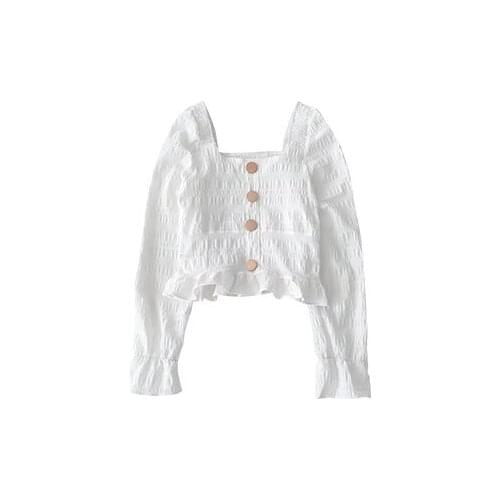 2020 New Women White Long Sleeve Stretch Womens Tops And Blouses Boho Sexy Slim Shirt Blusas Roupa Feminina