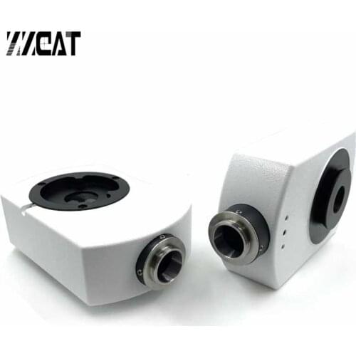 Microscope Camera C Mount Adapter CCD Interface Splitter Turning Binoculars Into Trinoculars Adapter for Olympus
