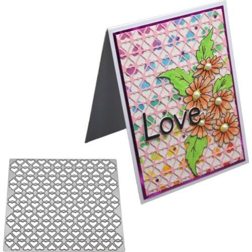 Rectangle Background Cutting Dies Metal Stencils for DIY Scrapbooking Stamp/photos Album Decorative Embossing New Dies for 2019