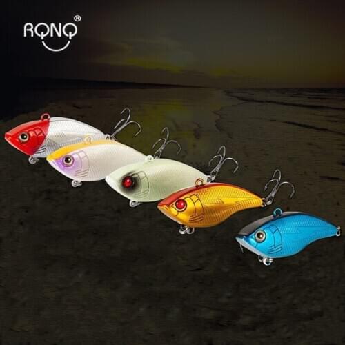 RQNQ 1PCS Sinking VIB Fishing Lure 5.5CM 13G CF Lure JJigs Vibration Rattle Jerkbait Crank Bait Bass Pike Fishing Lure Tackle