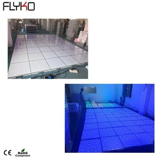 Guangdong stage equipment 60*120cm LED Dance Floor led starlit dance floor