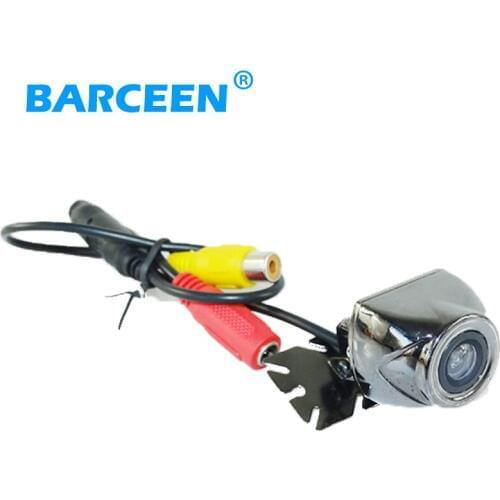 Silvery metal shell car rear reversing camera supply from factory night vision wire suitable into various cars