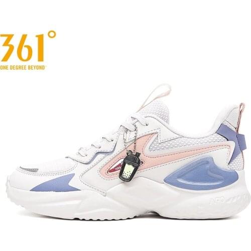 361 Ddegrees Womens Shoes 2021 Summer New Casual Walking Trend Mesh Breathable Sneakers W682136784V