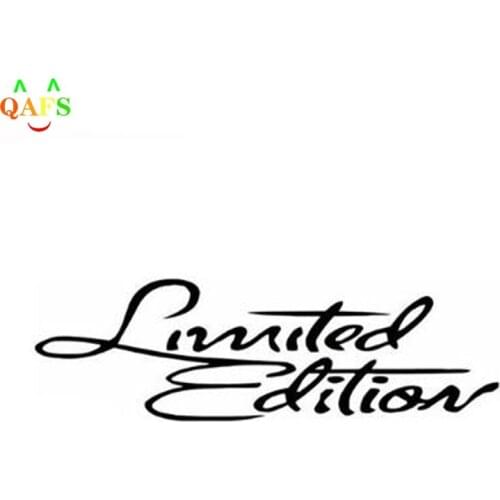 1PC LIMITED EDITION Car Stickers And Decals Car Bumper Sticker Door Body Window Sticker 16x3.8cm Car Styling Decoration