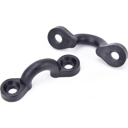 10pcs Nylon Bungee Deck Loops Rigging Kit Without Screws Tie Down Pad Eye For Boat Kayak Deck