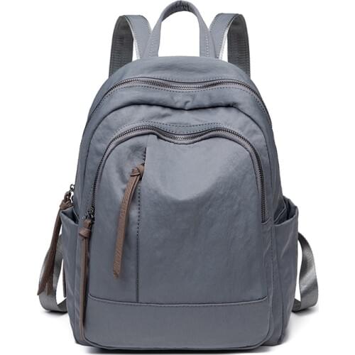 2 Models Fashion Backpack Canvas Women Backpack New School Bag for Teenager Girls School Backapck Female Oxford Ladies Backpacks