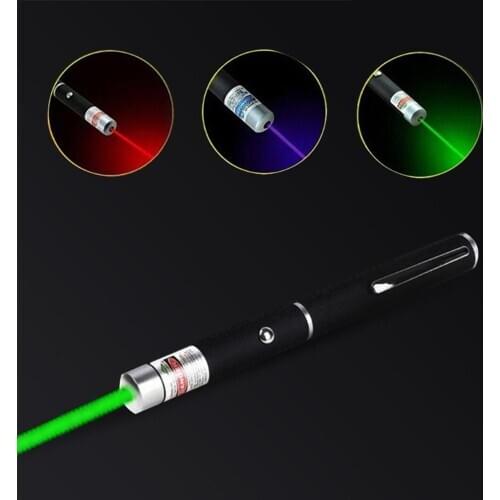 3pcs Tri-color Laser Sight Pointer 5MW Red Blue Green Dot Pointer Pen Powerful Meter 405Nm 530Nm 650Nm First Aid Beam Light