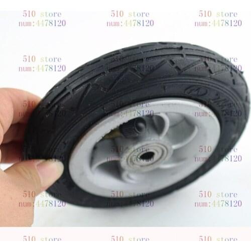 5X1 Pneumatic Tire With Inner Tube Electric Vehicle 5 Inch Inflation Wheel Using Metal Hub 5 Inch Pneumatic Wheel Gocart Caster