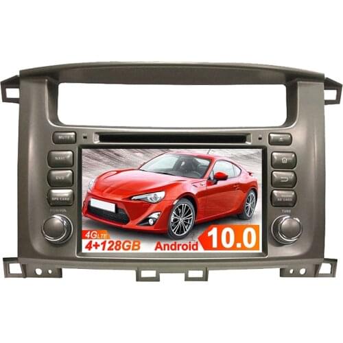 Android 9.0 Car GPS Navigation Car DVD Player For TOYOTA Land Cruiser 100 LC100 2003-2008 Multimedia Player Radio Head Unit PX6
