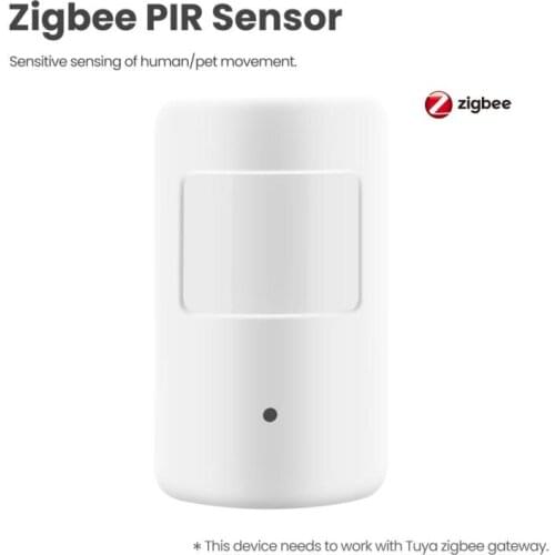 Tuya Smart Life Zigbee Motion Sensor Human Body Movement Motion Detector PIR Infrared Sensor APP Real-time Emergency Alert Push