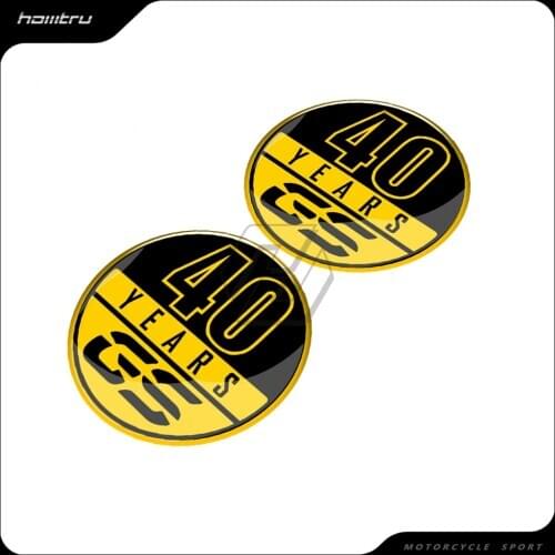 Motorcycle Tank Pad Sticker Case for BMW 40 Years GS Decals F700GS F800GS F850GS R1200GS R1250GS etc