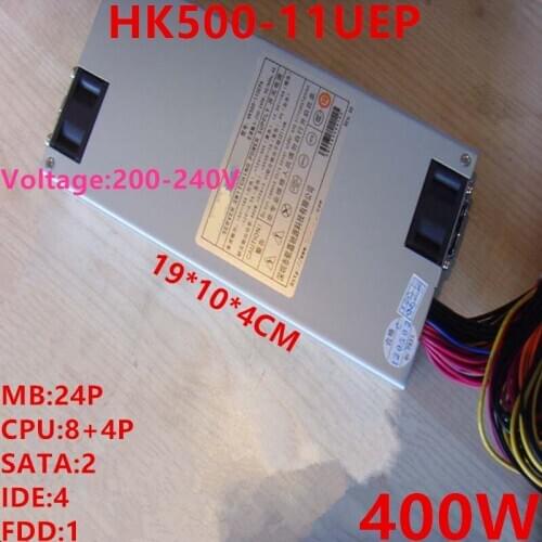 New PSU For Huntkey 1U 400W Power Supply HK500-11UEP