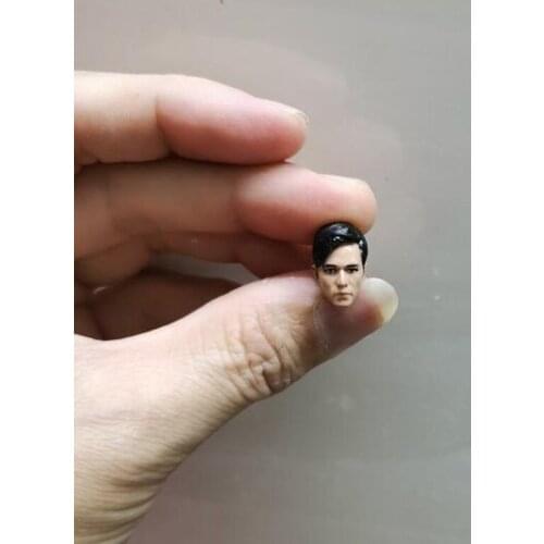 Painted 1/18 Scale Asian Pop Super Star Jay Chou Head Sculpt Fit 3.75" Figure