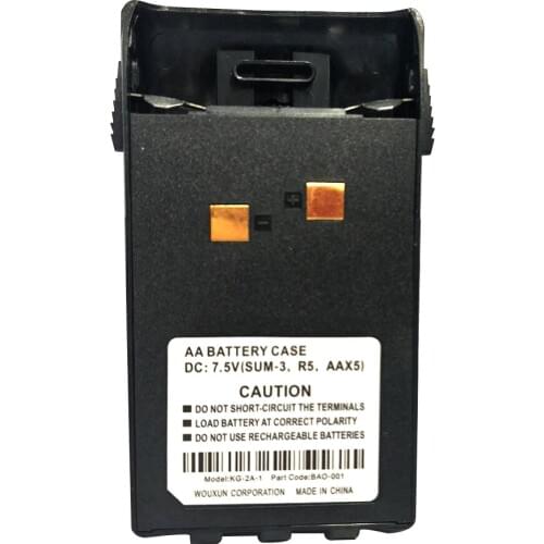 Original UVD1P Battery case 5XAA with belt for Wouxun CB Radio Walkie Talkie KG UVD1P KG-883 KG-659 KG-669 KG-679 KG-699 KG-703