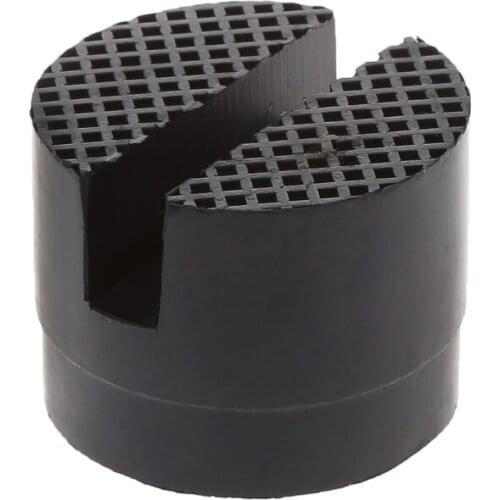 T3ED Floor Slotted Car Rubber Jack Pad Frame Protector Adapter Jacking Disk Pad Tool