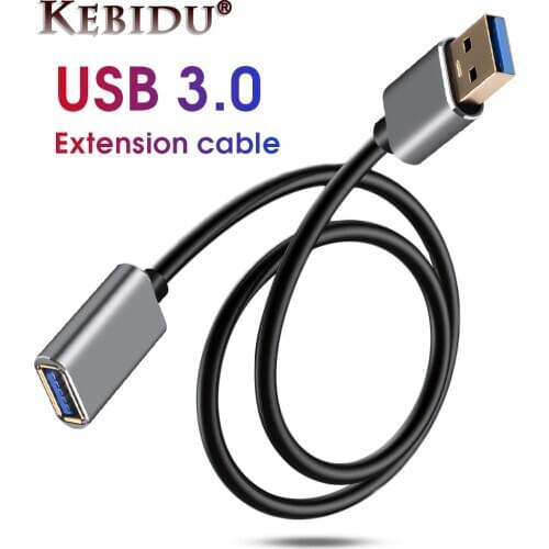 Kebidu USB Extension Cable Cord Super Speed USB 3.0 Cable Male To Female Data Sync USB Extender Extension Cable Computer Cable