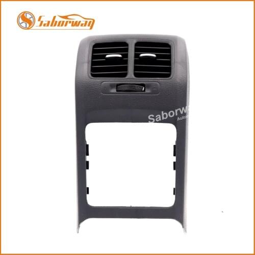 Saborway Rear Center Console Air Conditioning Air Vent Outlet AC Dashbord Cover Frame For Golf MK6 Jetta Mk5 1K0 863 289 C