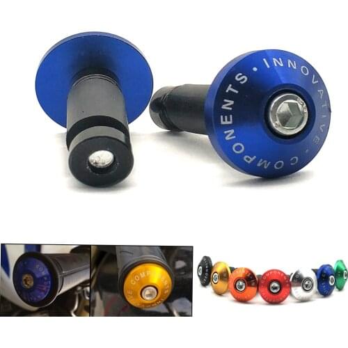 For Yamaha t max 500 530 xp 500 530 YZ80 YZ85 YZ125 1 Pair Universal Motorcycle Handlebar Cap Handle Bar Ends Racing handlebar