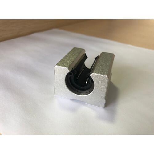 1pcs SBR40UU SBR40UU Open Type Linear Ball Bearing Sliding Block for SBR40 40mm linear guide rail CNC router part SME40UU