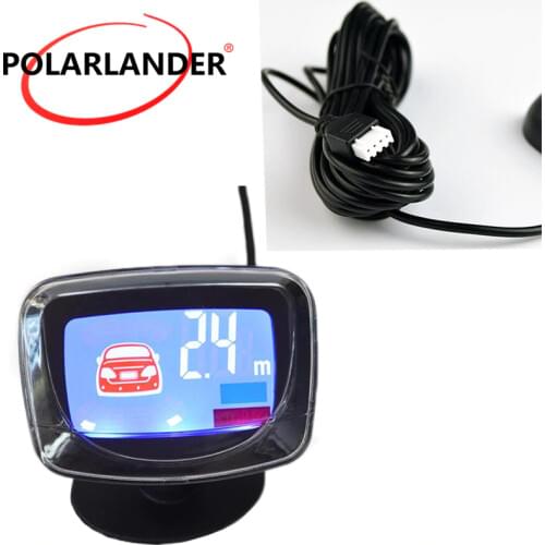 Car Parking Sensor Reverse Assistance Backup Radar Monitor System Auto Parking Radar accessory 12V LCD Display Best Selling