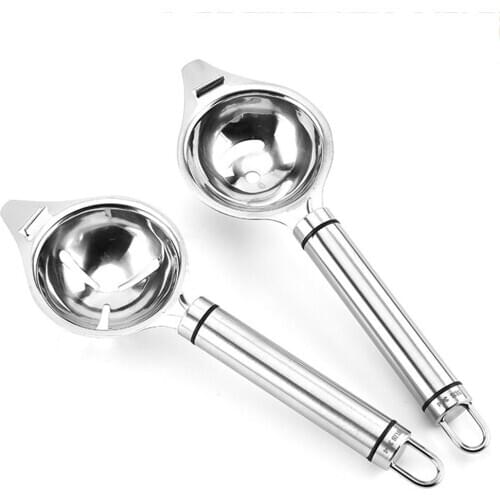 Household Stainless Steel Egg White Yolk Separator Filter Kitchen Cooking Tool