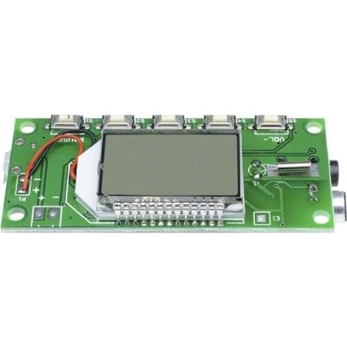 DSP&PLL 87-108MHZ LCD FM Radio Wireless Microphone Stereo Transmitter/Receiver Module