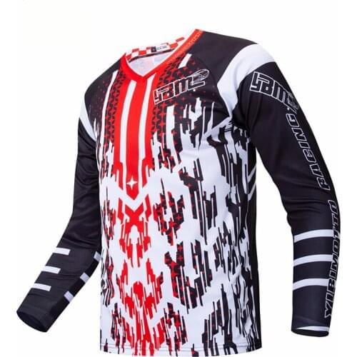 YBM Mountain Bike Jersey Long sleeve new cycling ciclismo motocross racing off road MX DH Motocross jersey 21