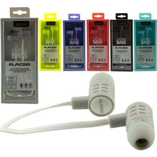 ELMCOEI EV110 MİKROFONLU BOXED COLORFUL EARPHONE