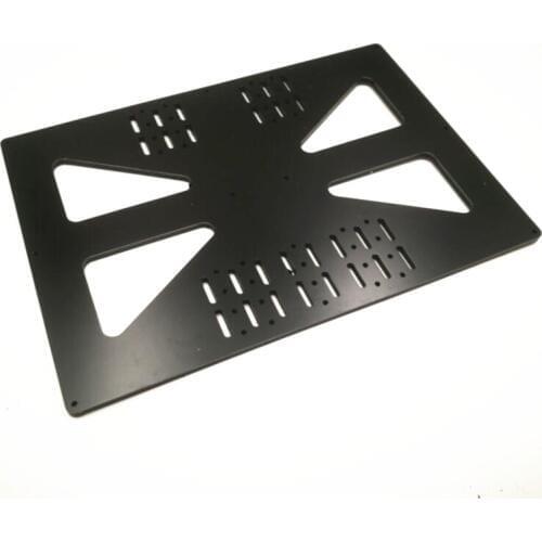 Funssor 200x300mm heated bed support Aluminum composit Extended Y Carriage Plate for Prusa i3