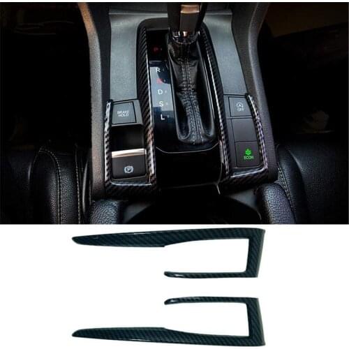 Gear Shift Frame Cover Trim Car Styling Interior Decoration for Honda 10Th Gen Civic 2016-2020