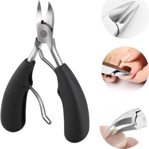 4 Color Nail Clipper Heavy Duty Thick Toe Nail Clippers Cuticle Cutters Ingrown Toenail Clipper Pedicure Manicure Tool Wholesale