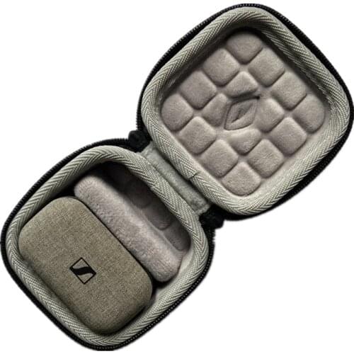 Fashion Hard Shell Case for Sennheiser MOMENTUM True Wireless 2 Bluetooth Sports Earbuds Earpiece Storage Box