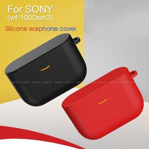 Soft TPU Shock poof Silicone Earphone Case For SONY WF-1000XM3 Protective Charging Case Cover For SONY WF 1000 XM3 Accessories