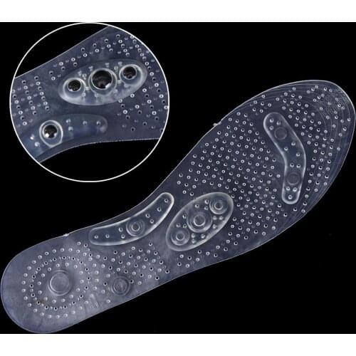 Invisible Magnetic Therapy Magnet Health Care Foot Massage Insoles Men/ Women Shoe Comfort Pads New