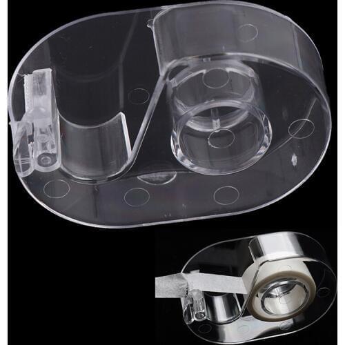 Tape Cutter Dispenser Adhesive Tape Holder Grafting Eyelash Tape Cutter For Eyelashes Extension Plastic Makeup Tools