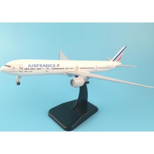 Concorde AIR FRANCE Airlines B747 Boeing 777 20cm Alloy Metal Model Airplane Air W Stand Aircraft pulley landing gear Craft gift