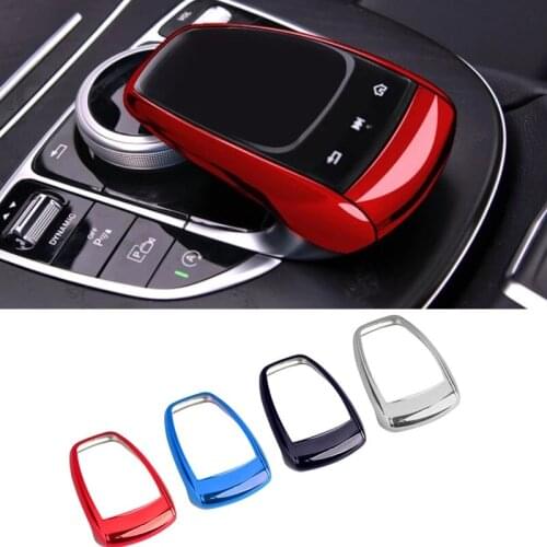 Car Center Control Mouse Screen Protector Cover Fit For Mercedes Benz C E GLC GLS G V Class W205 W213 X253 TPU Auto Accessories