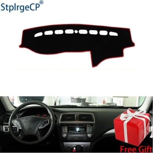 For GAC Trumpchi GA5 GA5 PHEV 2011-2016 dashboard mat Protective pad Shade Cushion Pad interior sticker car styling accessories