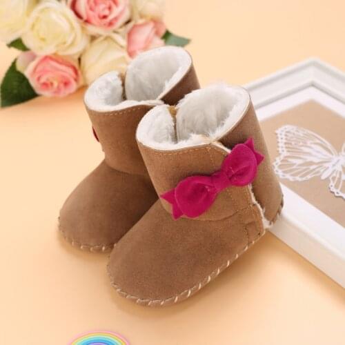Winter Girl Boy Snow Boots Cute Girl Baby Shoes Winter Ankle Boots Baby Toddler Newborn Baby Shoe Size