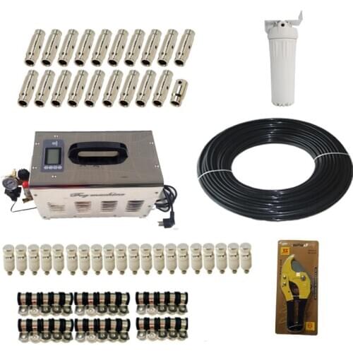 0167 Free shipping HAIGINT Watering & Irrigation (1L/min full set misting system) Cool patio misting system