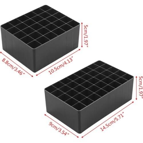 30/40 Slots Marker Pen Storage Holder Brush Pencil Rack Table Stand Organizer Multifunction Tool G6DD