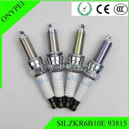 4x 18846 10060 SILZKR6B10E 93815 Iridium Power Spark Plug For Hyundai Accent Veloster Kia 18846-10060 SILZKR6B-10E 1885510060