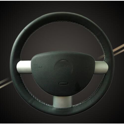 Car Braid On The Steering Wheel Cover for Volkswagen VW Beetle 2003-2010 DIY Auto Braiding Covers Car-styling Interior Accessory